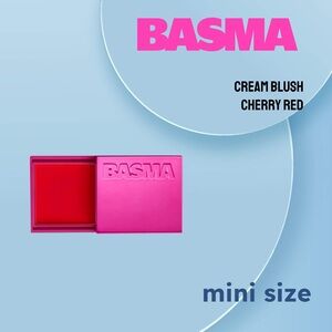 🆕*NEW* BASMA | Mini | Cream Blush in Cherry Red